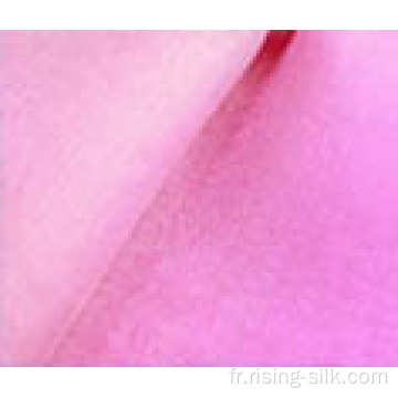 Tissu de mousseline de conception minimaliste rose clair